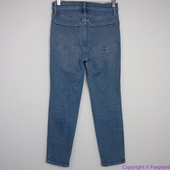 NEW Madewell Stovepipe Jeans in Leaside Wash, 27 - Picture 9 of 16